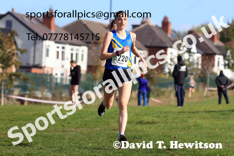 Senior Womens 2026 Northern Cross Country Relays, Graves Park, Sheffield. Photo: David T. Hewitson/Sports for All Pics